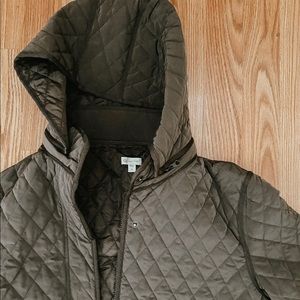 Garnet Hill Essential quilted coat
